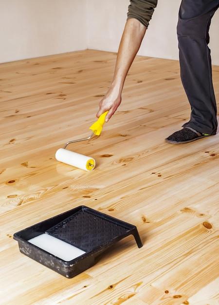 Can I Paint My Wood Floors Without Sanding Them 