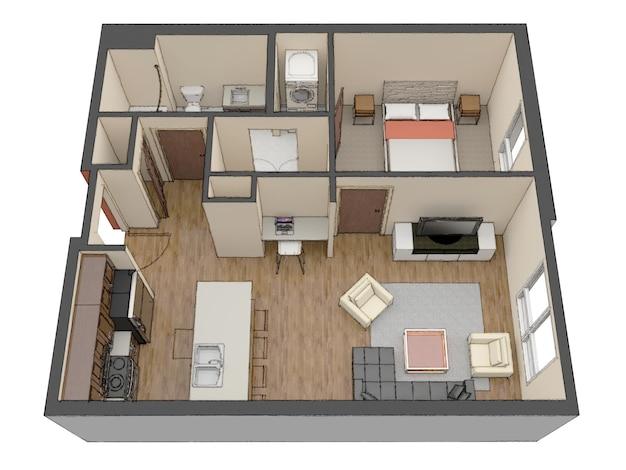  How Big Is 750 Square Feet Apartment 
