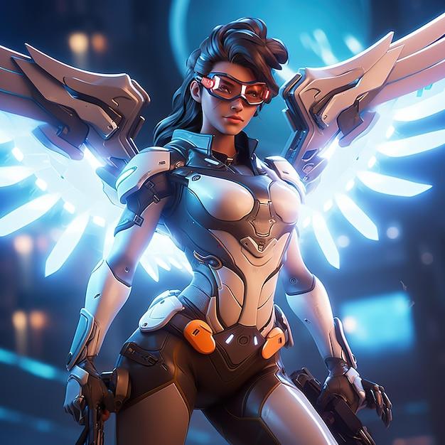 How Tall Is Mercy Overwatch 