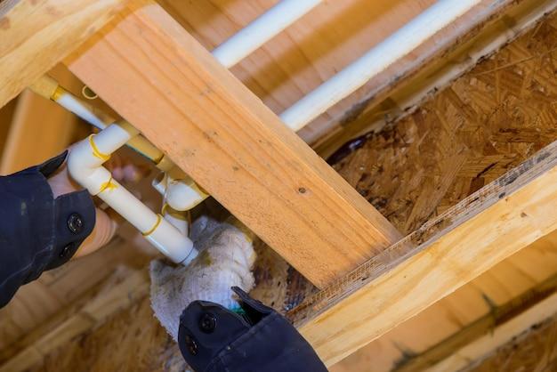How To Attach Pvc Pipe To Wood 