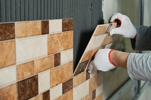 How To Cover Ceramic Tile And Large Holes In Walls 