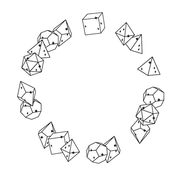 How To Draw A D20 