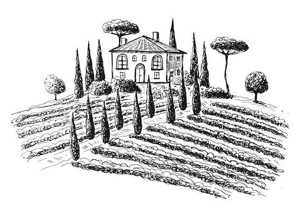  How To Draw A Plantation House Step By Step 