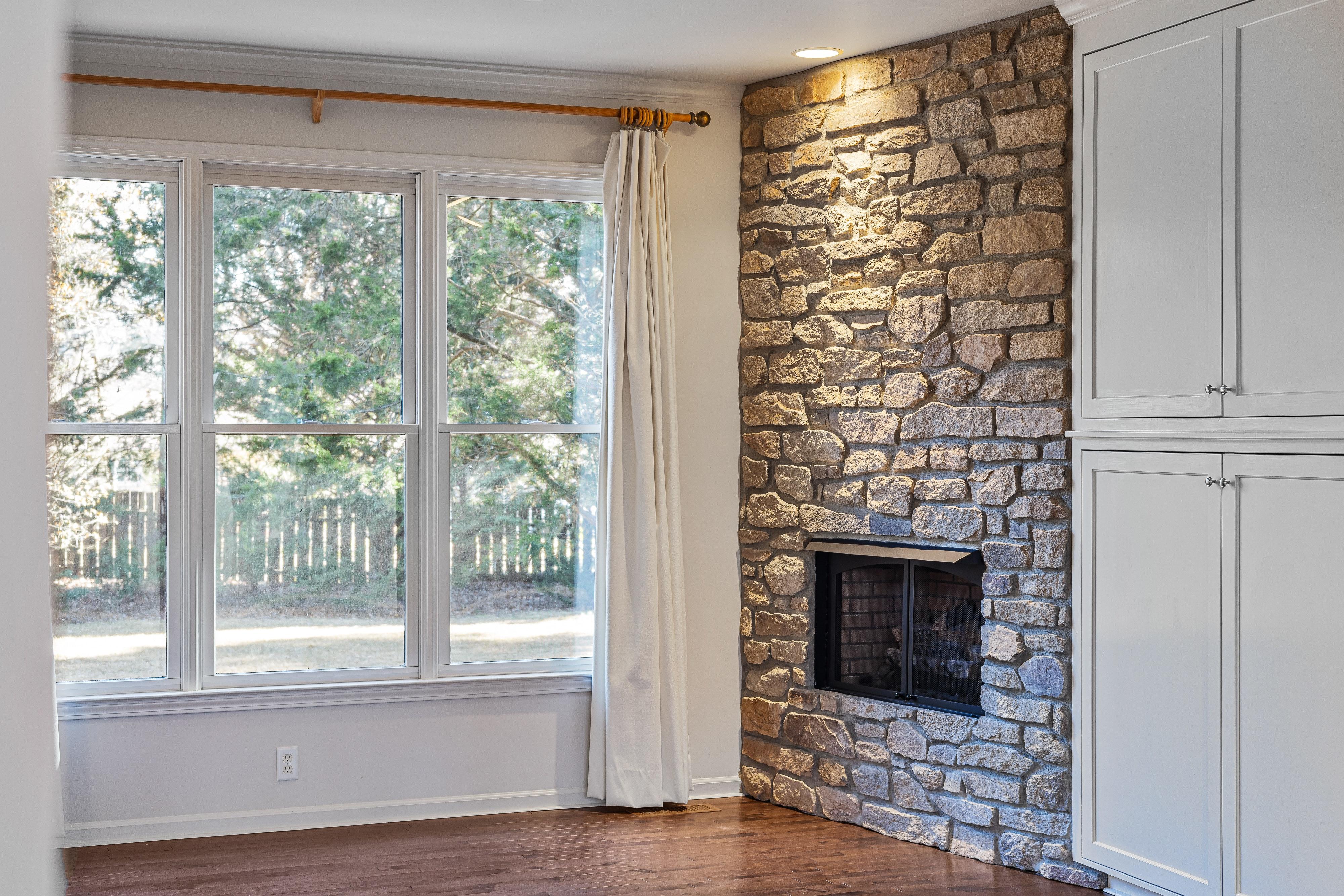  How To Fill Gap Between Fireplace And Wall 