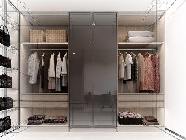 How To Frame A Closet 