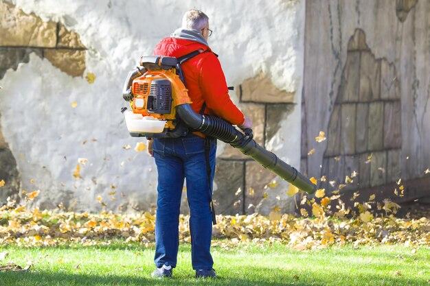 How To Hang A Backpack Leaf Blower 