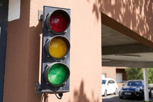  How To Hang Traffic Light In Garage 