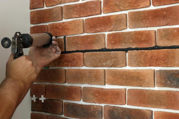 How To Install Brick Veneer On Drywall 