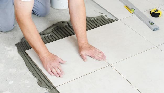 How To Level Grout Lines On Ceramic Tile 