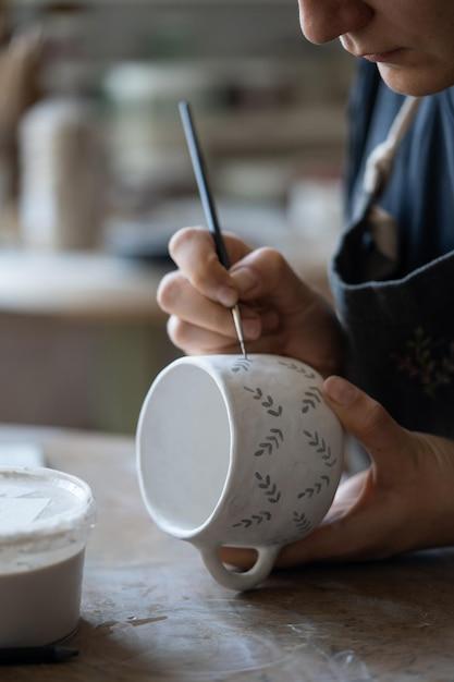  How To Paint And Epoxy A Ceramic Mug 