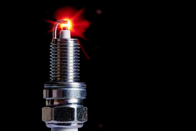 What does a spark plug burning coolant look like? 