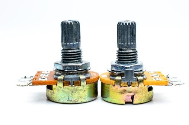 What is the difference between A and B potentiometers? 