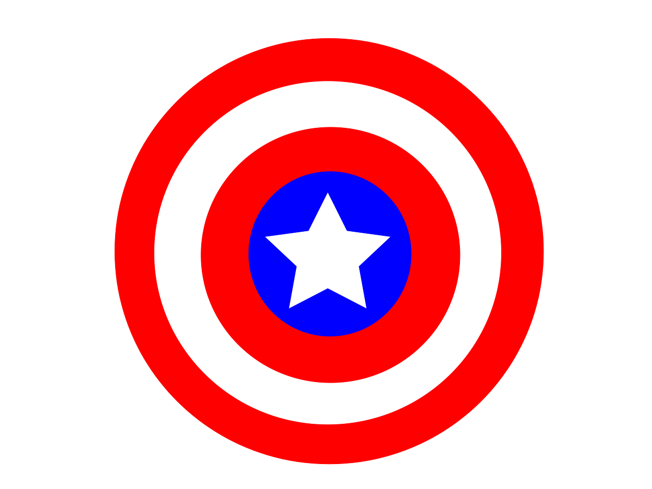  What Color Is Captain America’s Shield 